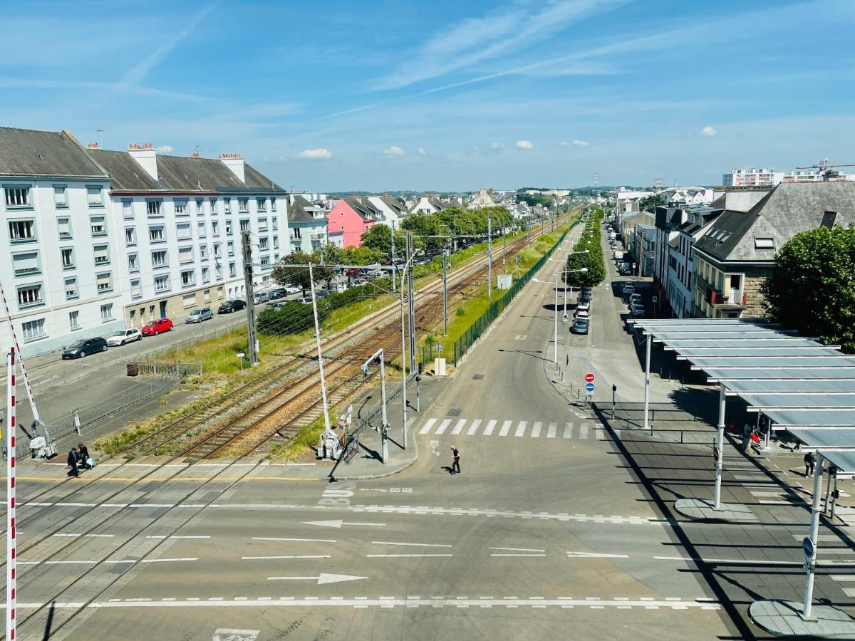 Studio 5 Charmant Tout Equipe A La Gare De Lorient Exteriör bild